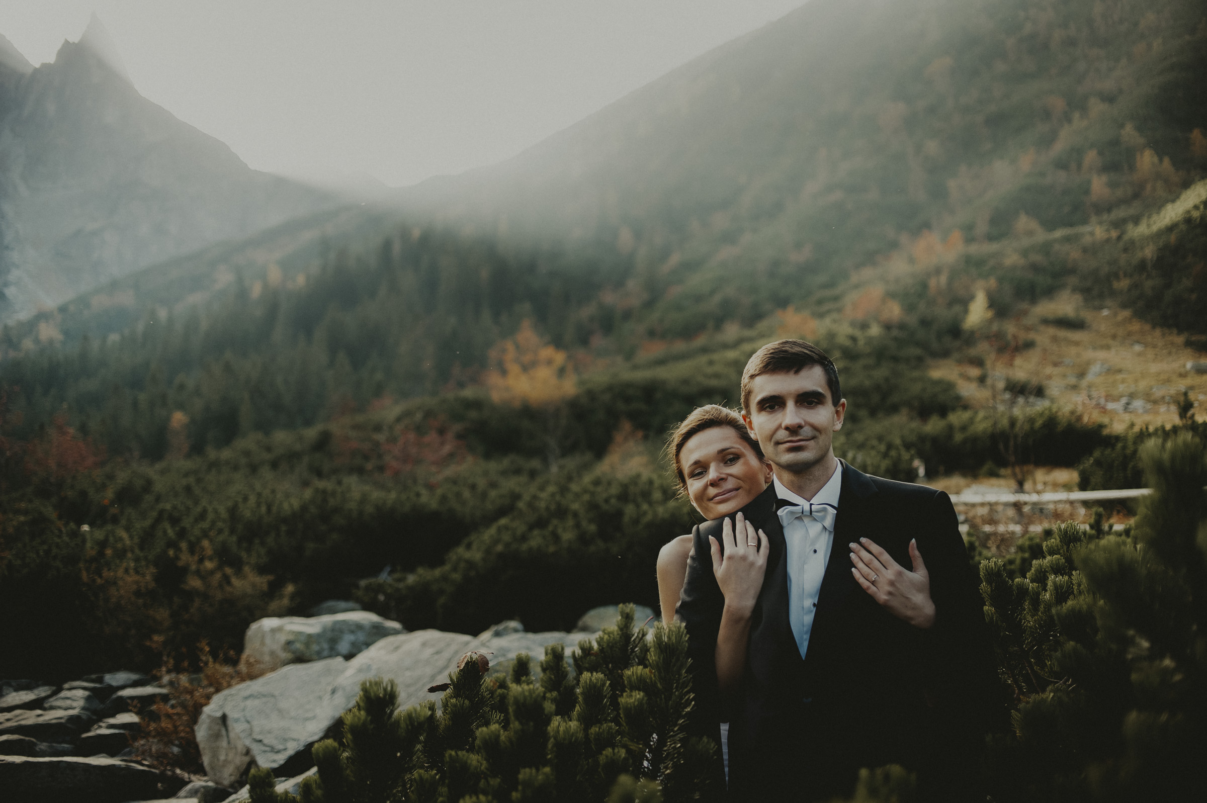 wyjątkowa sesja ślubna w górach