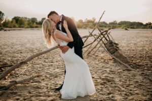 Plener ślubny na plaży