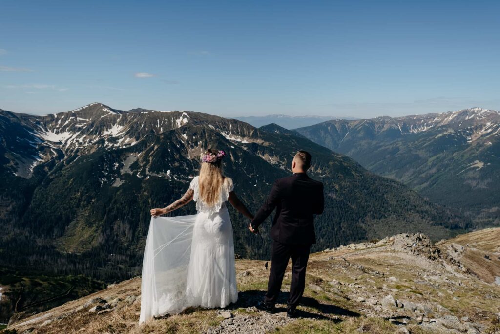 Sesja ślubna w górach - Kasprowy Wierch