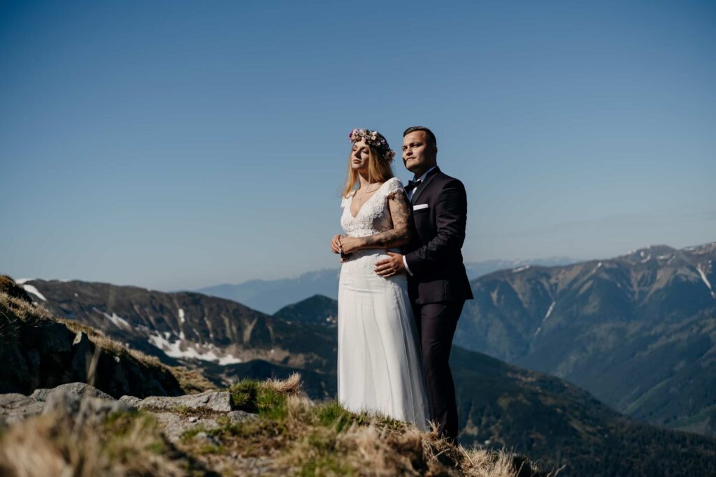 Sesja ślubna w górach