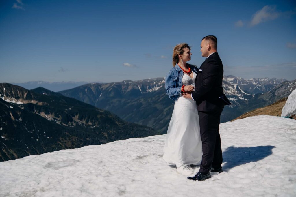 Sesja ślubna w górach - Kasprowy Wierch